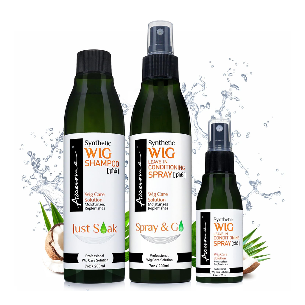 Wig Shampoo Bottle Travel Size product photo